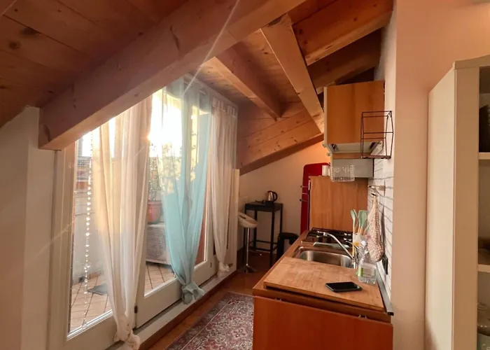 公寓 Panoramic St Anna *