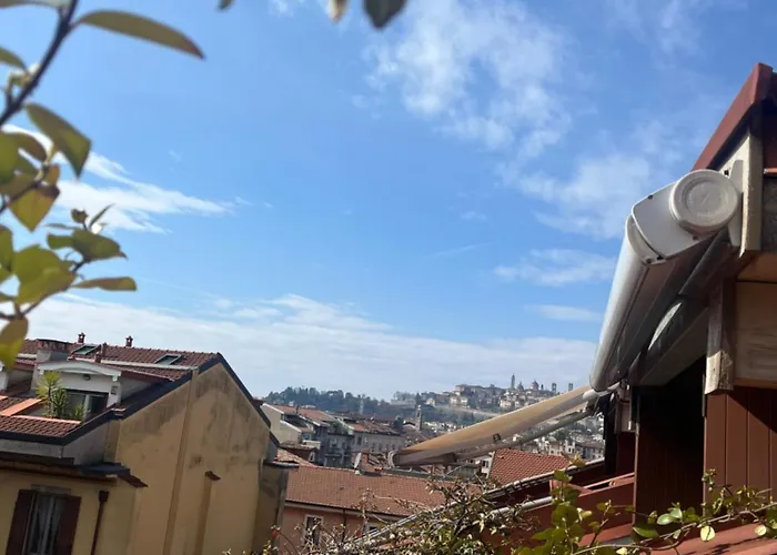 公寓 Panoramic St Anna 贝尔加莫